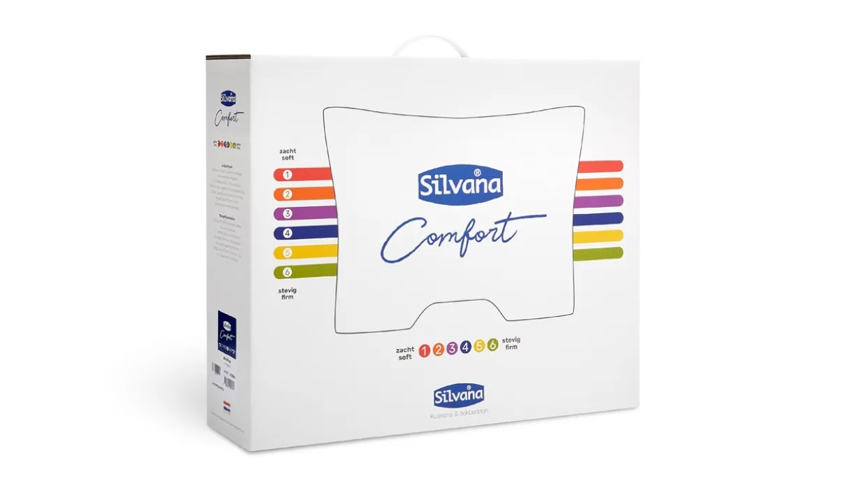 Hoofdkussen Silvana Comfort Blauw