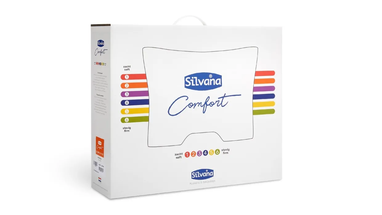 Hoofdkussen Silvana Comfort Oranje