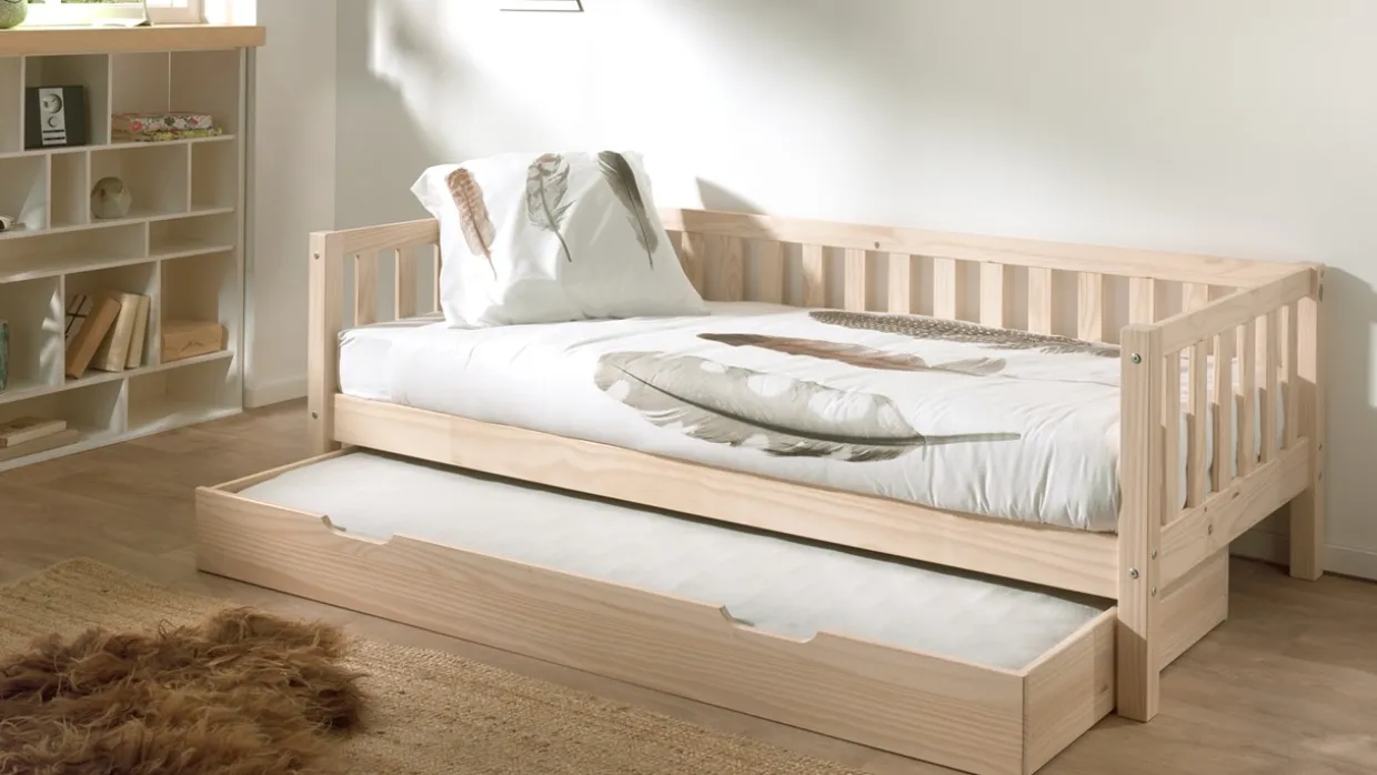 Kajuitbed Fritz met slaaplade