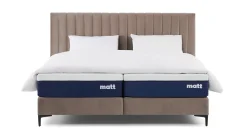 Matt Sleeps Boxspring Velvet stroken met matras Matt