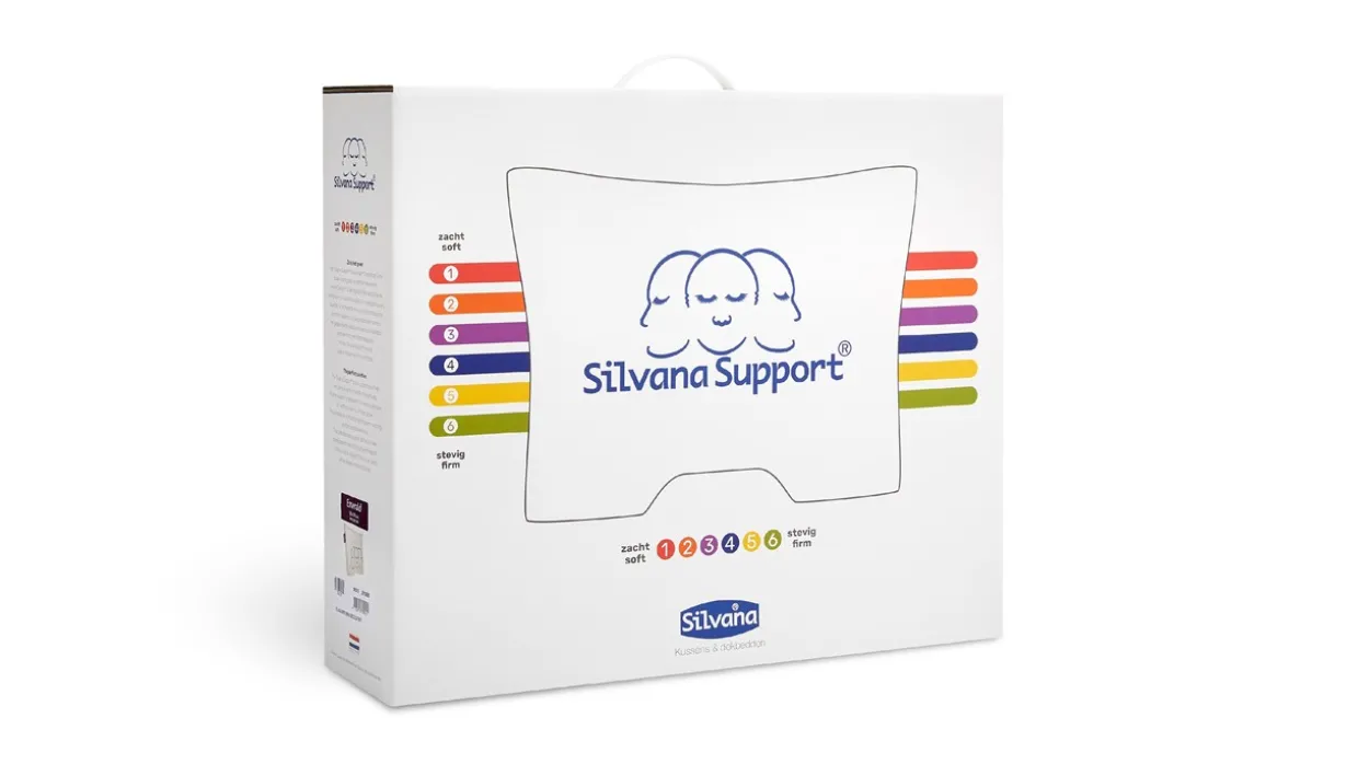Neksteunkussen Silvana Support Paars