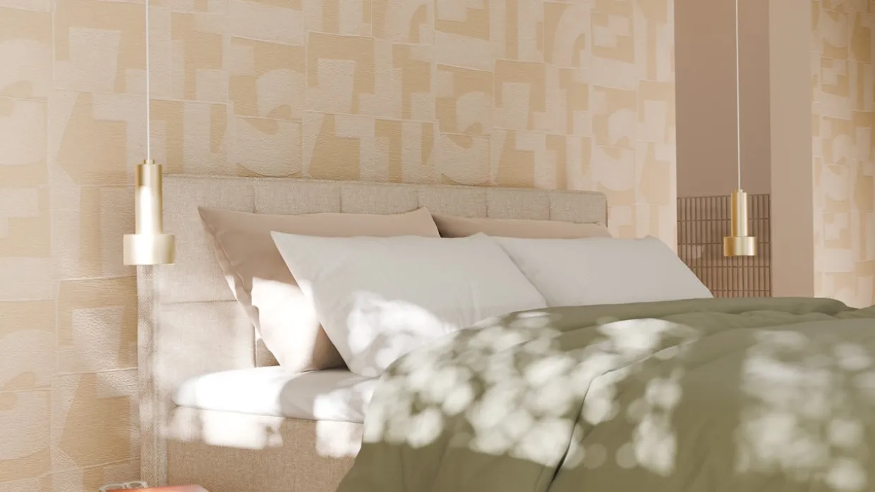 Opbergboxspring Jade - Linen touch