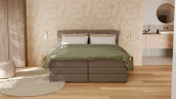 Opbergboxspring Jade - Matte leather