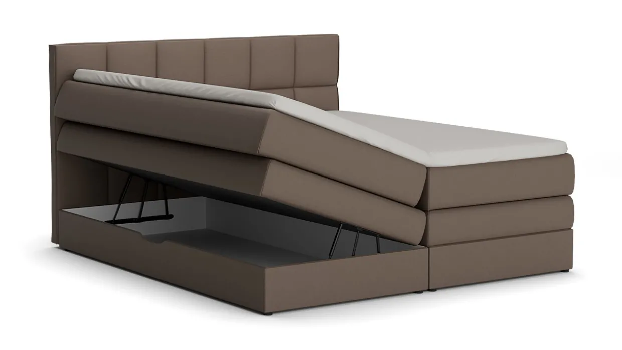 Opbergboxspring Jade - Matte leather