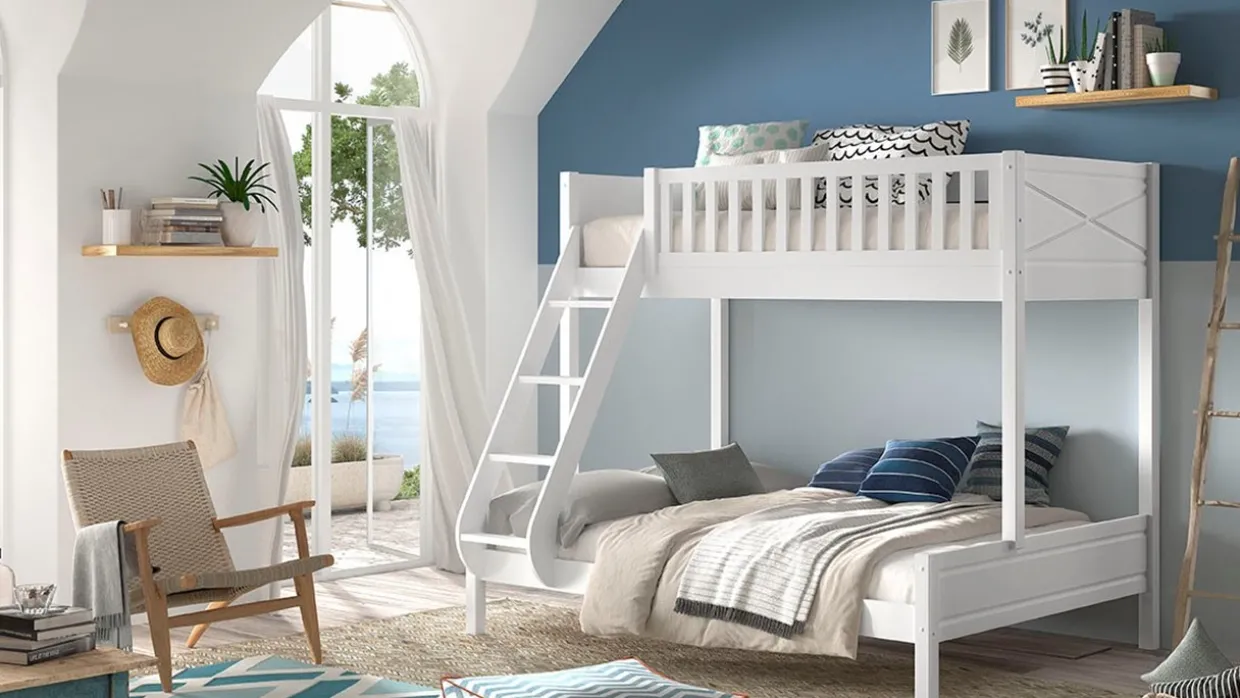Stapelbed Scott 3-persoons met ladenset