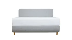 TEMPUR® Bed Arc met hoofdbord Form, schotelbodem en Pro matrassen